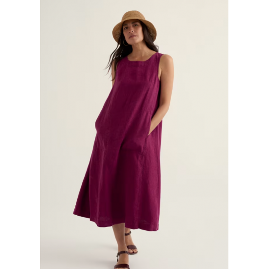 Seasalt - Cresting Wave Dress - Dark Freesia