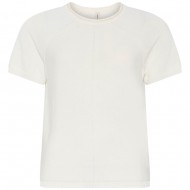 Skovhuus - Short Sleeve Cotton Sweater - Off White