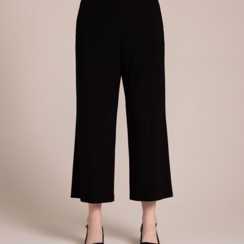 Sympli - Nu Straight Leg Crop - Black