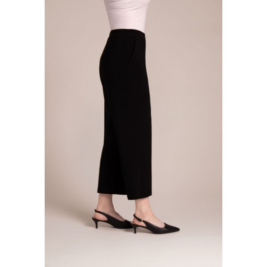 Sympli - Nu Straight Leg Crop - Black