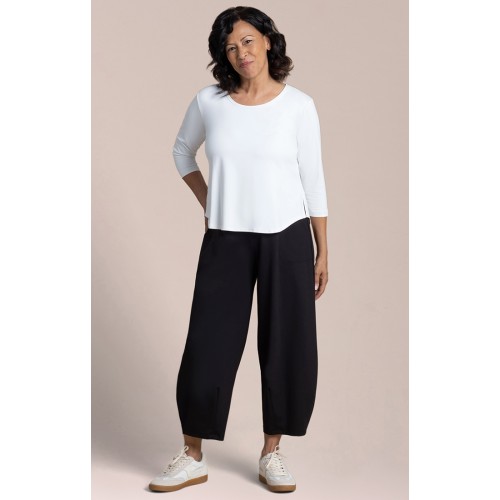 Sympli - Lux Narrow Lantern Pant - Black