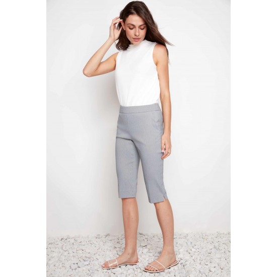 Up! - Navy Stripe Techno Vented Short - Navy