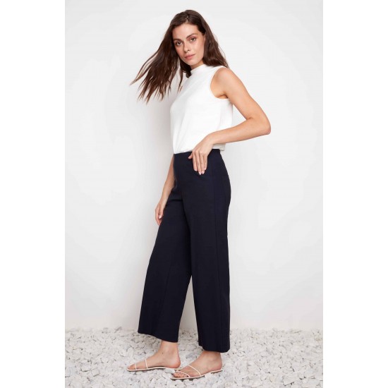 Up! - Techno Core Wide Leg Pant - Navy
