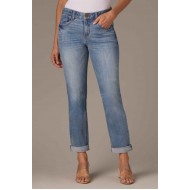 Wit & Wisdom - Gemma Girlfriend High Rise - Light Blue