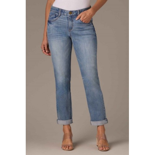 Wit & Wisdom - Gemma Girlfriend High Rise - Light Blue