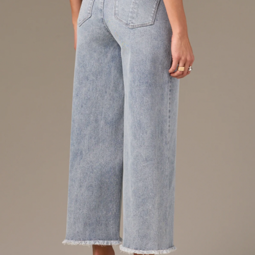 Wit & Wisdom - Wyatt Wide Boyfriend Sky Rise - Light Blue