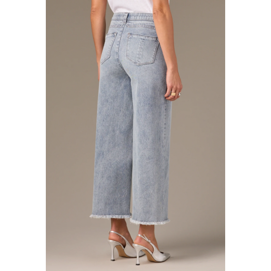 Wit & Wisdom - Wyatt Wide Boyfriend Sky Rise - Light Blue