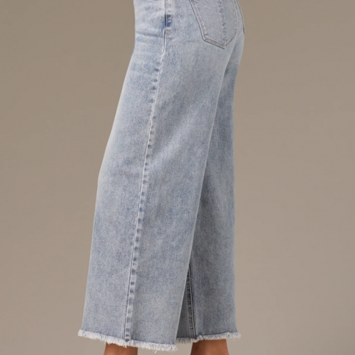 Wit & Wisdom - Wyatt Wide Boyfriend Sky Rise - Light Blue