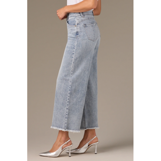 Wit & Wisdom - Wyatt Wide Boyfriend Sky Rise - Light Blue