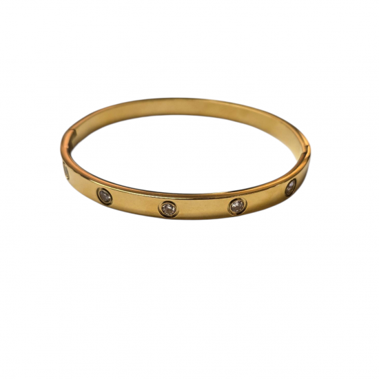 Merx Bangle - Gold 6mm 720-152-1
