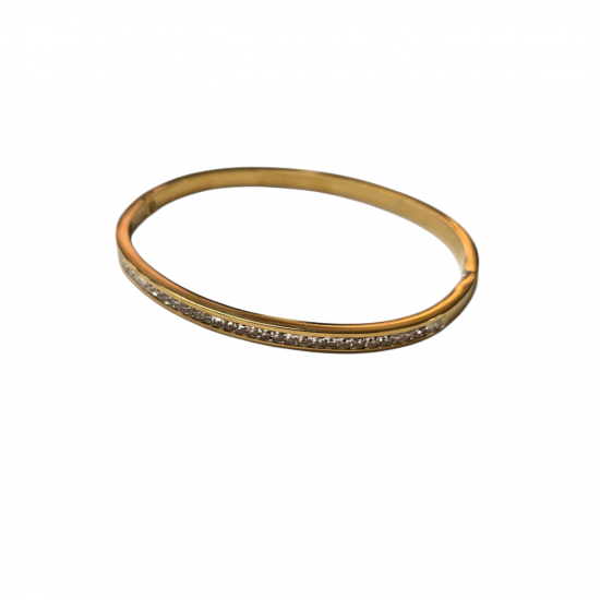 Merx Bangle - Gold 4mm 720-155-1