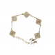 Merx Sofistica Double-Side Bracelet - Gold + CRY/White 720-161