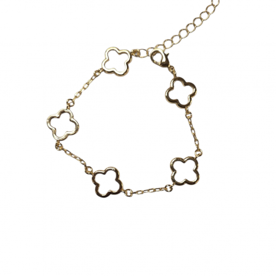 Merx Sofistica Hollow Bracelet - Gold+CRY 720-168