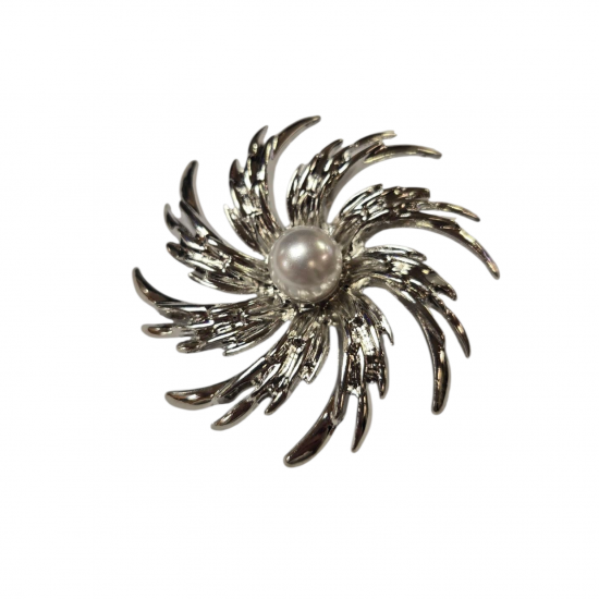 Merx Sofistica Brooch - Silver 740-183