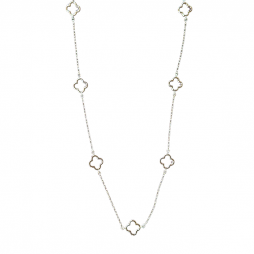 Merx Sofistica Hollow Necklace #700-167 - Silver