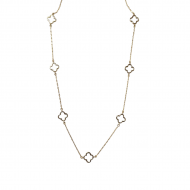 Merx Sofistica Hollow Necklace #700-167-1 - Gold