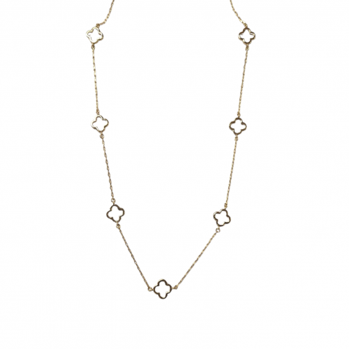 Merx Sofistica Hollow Necklace #700-167-1 - Gold