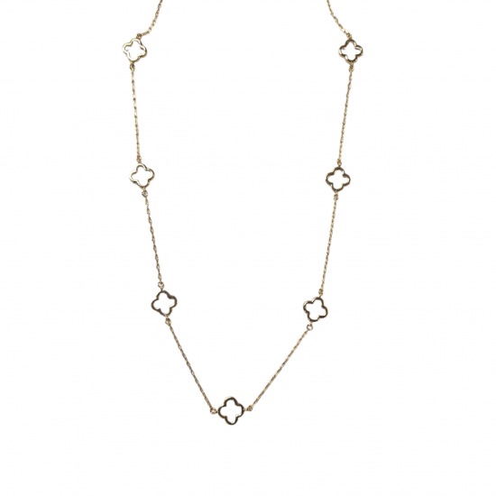 Merx Sofistica Hollow Necklace #700-167-1 - Gold