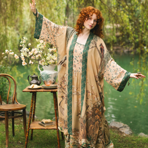 Market of Stars Fable Opera Duster Full Length