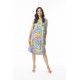 Orientique - Okayayma Dress - Shift Side Panel Sleeveless Reversible#40-186