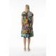 Orientique - Oasis Cotton Dress - Shift Flair Crew #20-152