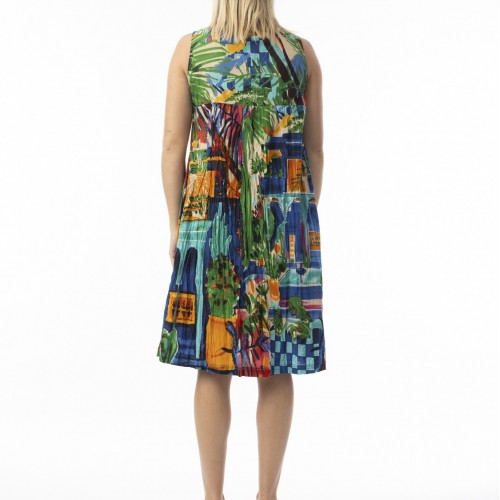 Orientique - Oasis Dress - V-pleated #20-155