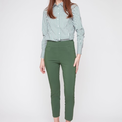 Renuar - Woven Pant - Olive