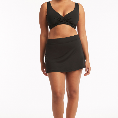 Sea Level - Essentials Swim Skirt - Black