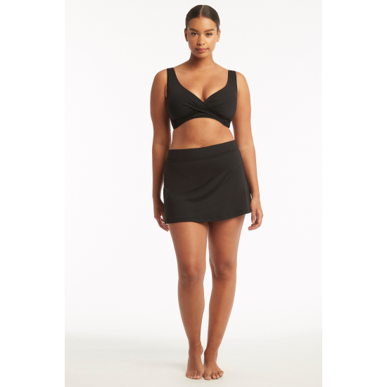 Sea Level - Essentials Swim Skirt - Black