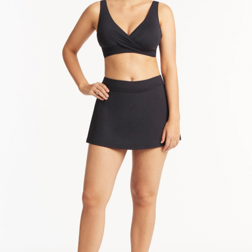 Sea Level - Essentials Swim Skirt - Night Sky