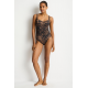 Sea Level - Savannah Twist Front Multifit One Piece - Chocolate